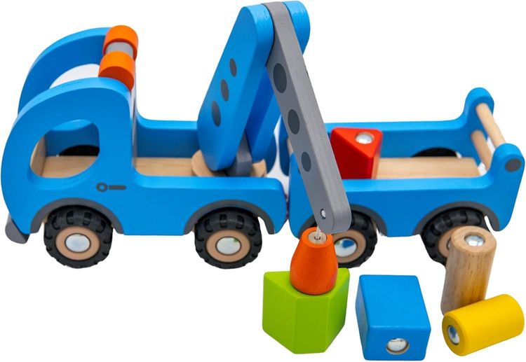 Produktbild: Kranwagen mit Anh&auml;nger