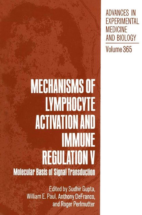 Produktbild: Mechanisms of Lymphocyte Activation and Immune Regulation V