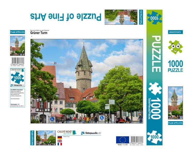 Produktbild: CALVENDO Puzzle Gr&uuml;ner Turm 1000 Teile Lege-Gr&ouml;&szlig;e 640 x 480 cm Foto-Puzzle Bild von Dirk Meutzner
