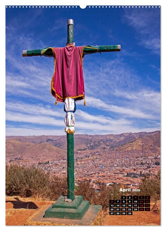 Produktbild: Peru - Kultur - Menschen - Natur (Wandkalender 2026 DIN A2 hoch), CALVENDO Monatskalender