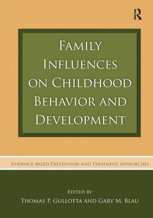 Produktbild: Family Influences on Childhood Behavior and Development
