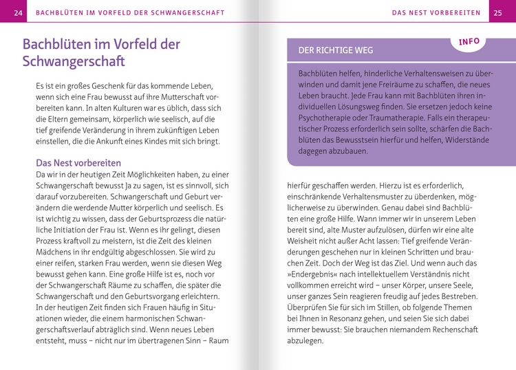 Produktbild: Bachbl&uuml;ten in Schwangerschaft,Geburt und Stillzeit. Kompakt-Ratgeber