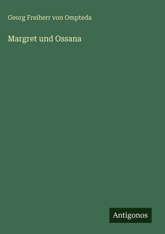 Produktbild: Margret und Ossana