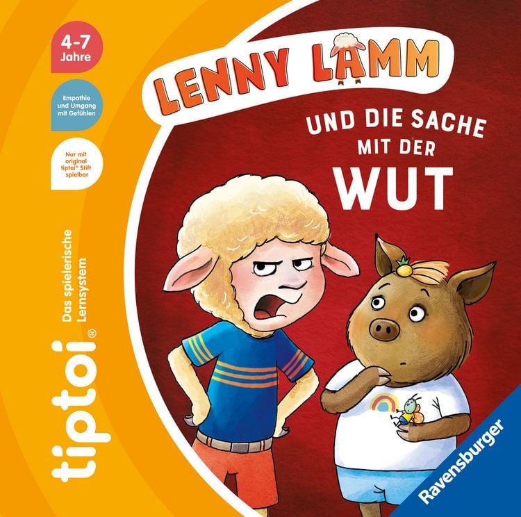 Produktbild: Tiptoi&reg; Bildergeschichten &uuml;ber den Umgang mit Gef&uuml;hlen - Lenny Lamm und die Sache mit der Wut