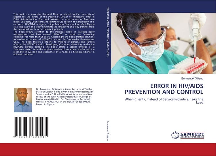 Produktbild: ERROR IN HIV/AIDS PREVENTION AND CONTROL
