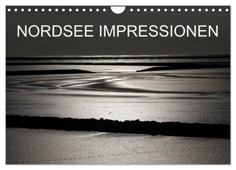 Produktbild: NORDSEE IMPRESSIONEN (Wandkalender 2026 DIN A4 quer), CALVENDO Monatskalender