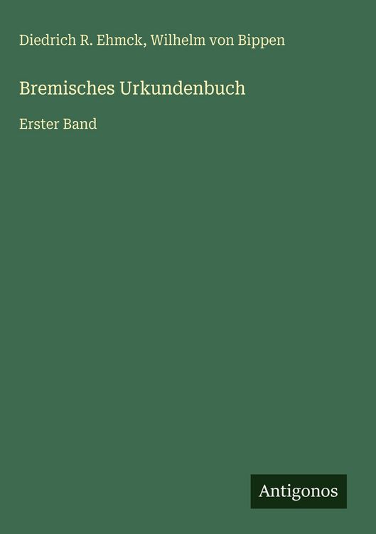 Produktbild: Bremisches Urkundenbuch