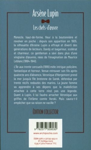 Produktbild: Ars&egrave;ne Lupin 05. L'ile aux trente cercueils