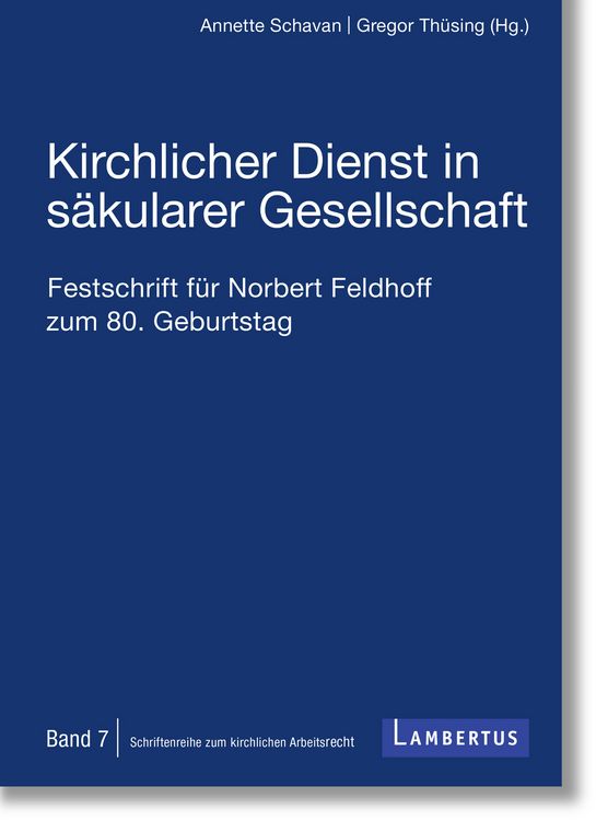 Produktbild: Kirchlicher Dienst in s&auml;kularer Gesellschaft