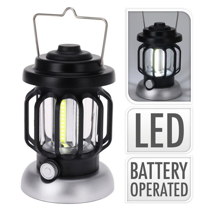 Produktbild: HTI-Living CAMPINGLAMPE 10X16 CM SCHWARZ CAMPINGLAMPE 10X16 CM SCHWARZ