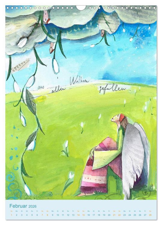 Produktbild: Im Elfenreich- Zauber und Magie der Elfen in sch&ouml;nen Aquarellen (Wandkalender 2026 DIN A3 hoch), CALVENDO Monatskalender