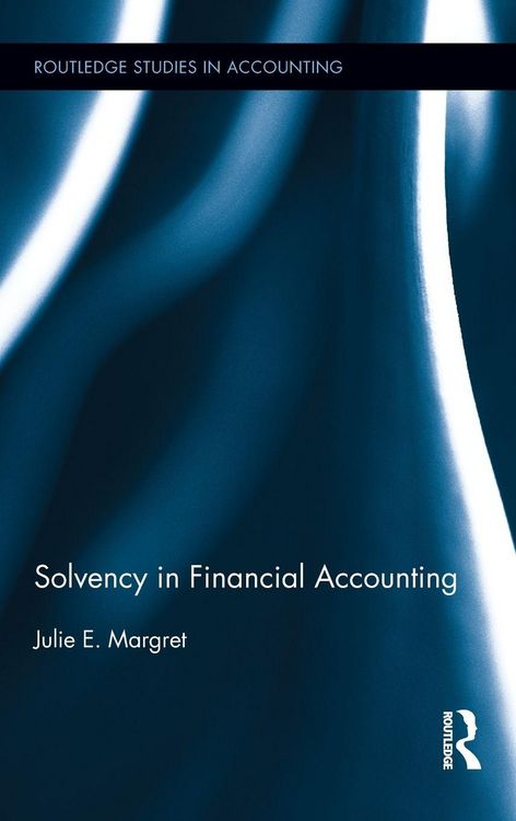 Produktbild: Solvency in Financial Accounting