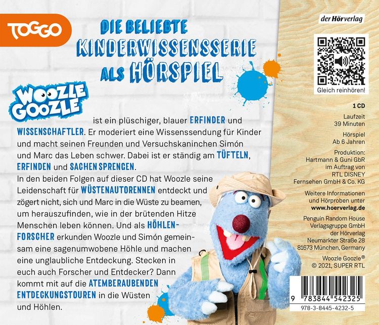 Produktbild: Woozle Goozle - W&uuml;sten & H&ouml;hlen