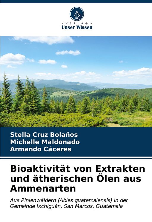 Produktbild: Bioaktivit&auml;t von Extrakten und &auml;therischen &Ouml;len aus Ammenarten