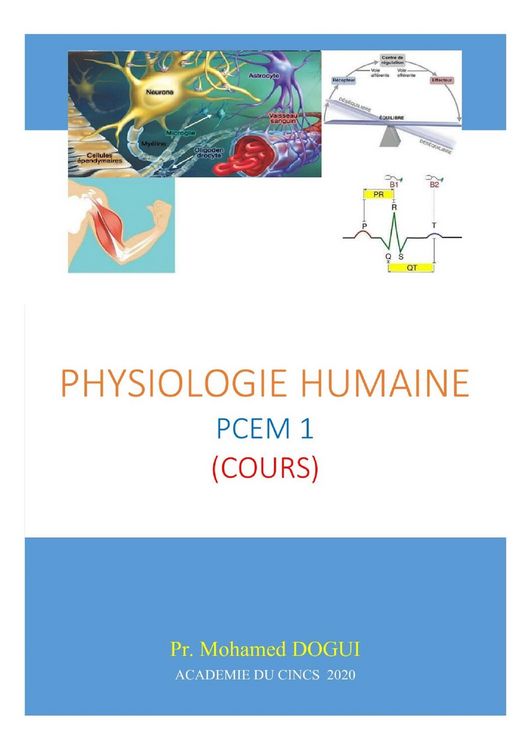 Produktbild: Physiologie humaine