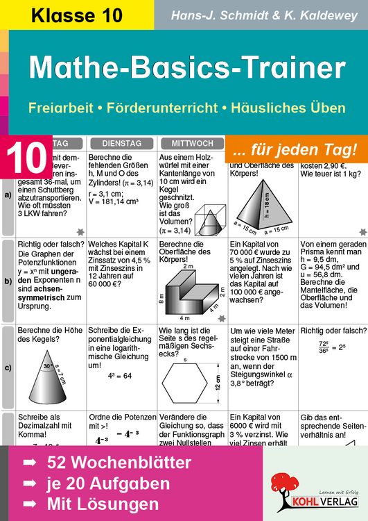 Produktbild: Mathe-Basics-Trainer / Klasse 10