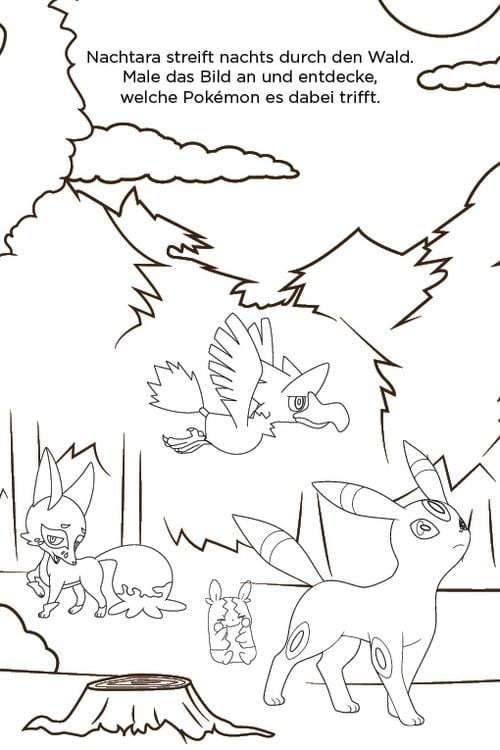 Produktbild: Pok&eacute;mon: Magischer Malspa&szlig; - Entdecke verborgene Motive!