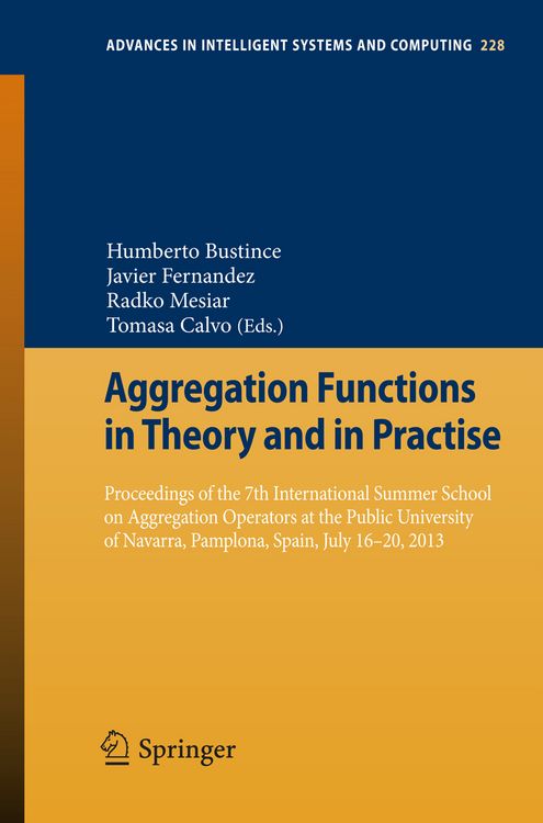 Produktbild: Aggregation Functions in Theory and in Practise