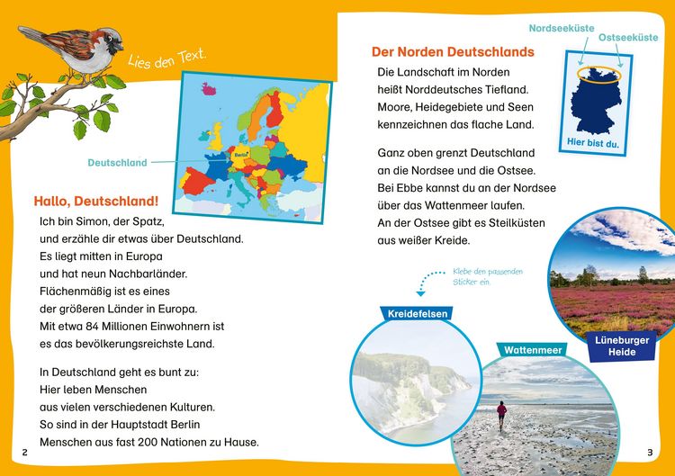 Produktbild: WAS IST WAS Erstes Leser&auml;tsel. Deutschland