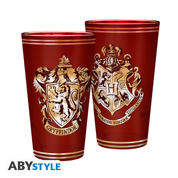 Produktbild: HARRY POTTER - Premium Large Glass - - Gryffindor -