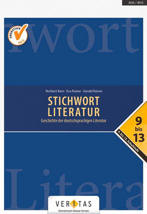 Produktbild: Stichwort Literatur 9.- 13. Schulstufe - Sch&uuml;lerbuch