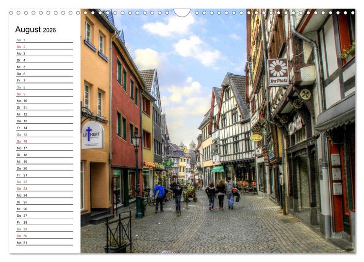 Produktbild: Die sch&ouml;nsten Orte der Eifel (Wandkalender 2026 DIN A3 quer), CALVENDO Monatskalender