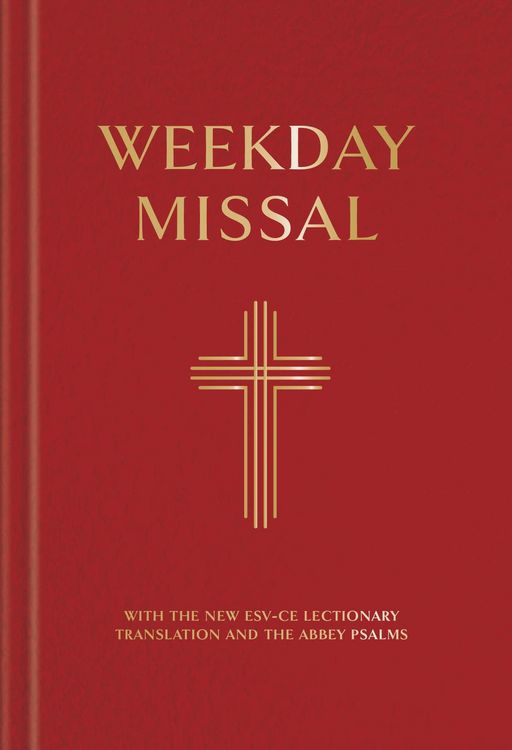 Produktbild: Weekday Missal: People's Edition (Red Binding) (New ESV Lectionary)