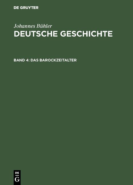 Produktbild: Das Barockzeitalter