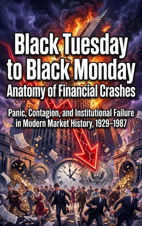 Produktbild: Black Tuesday to Black Monday: Anatomy of Financial Crashes