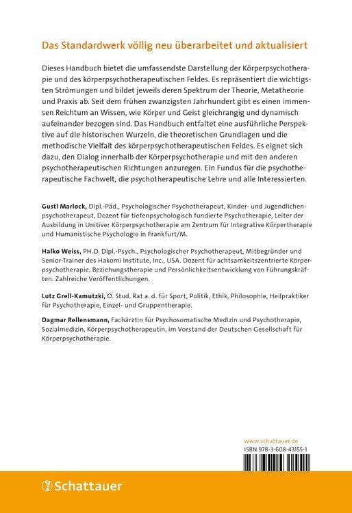 Produktbild: Handbuch K&ouml;rperpsychotherapie (2. Auflage)