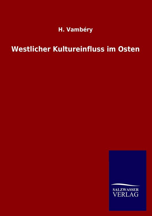 Produktbild: Westlicher Kultureinfluss im Osten