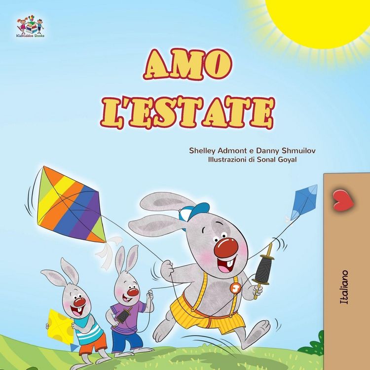 Produktbild: I Love Summer (Italian Children's Book)