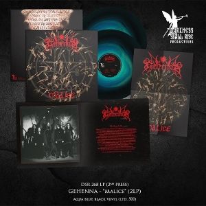 Produktbild: Malice (Our Third Spell) aqua blue LP