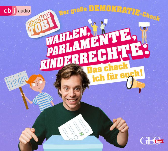 Produktbild: Checker Tobi - Der gro&szlig;e Demokratie-Check: Wahlen, Parlamente, Kinderrechte &ndash; Das check ich f&uuml;r euch!