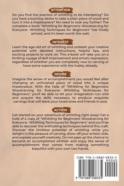 Produktbild: WHITTLING FOR BEGINNERS