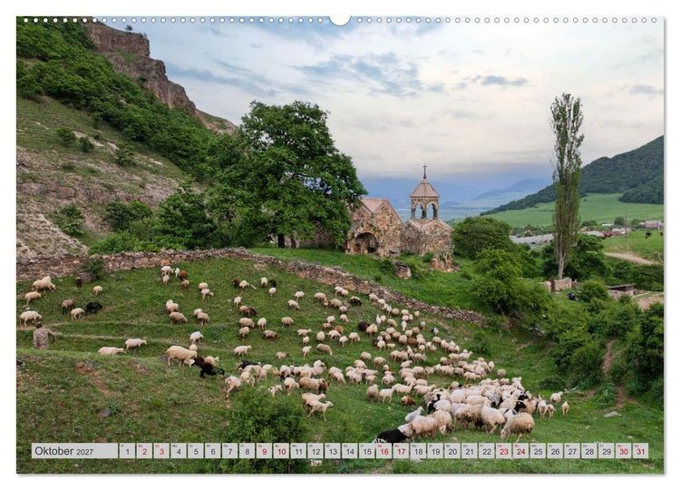 Produktbild: Steine Des Glaubens: Heiliges Armenien (Wandkalender 2027 DIN A2 quer), CALVENDO Monatskalender