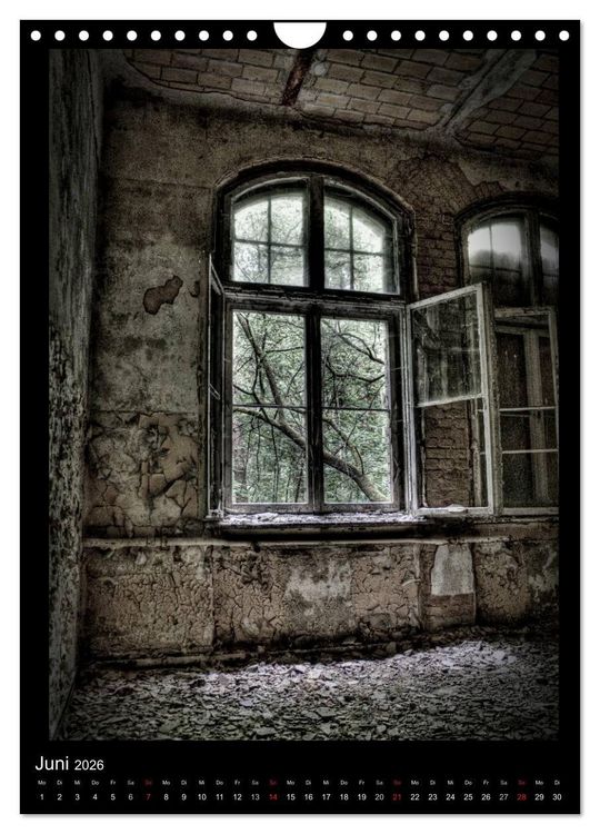 Produktbild: Lost Places Vergessene Orte (Wandkalender 2026 DIN A4 hoch), CALVENDO Monatskalender