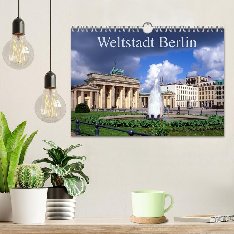 Produktbild: Weltstadt Berlin (Wandkalender 2026 DIN A4 quer), CALVENDO Monatskalender