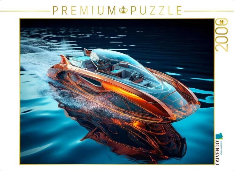 Produktbild: CALVENDO Puzzle Yachten - Perfektion auf dem Wasser | 2000 Teile Lege-Gr&ouml;&szlig;e 90x67cm Foto-Puzzle f&uuml;r gl&uuml;ckliche Stunden