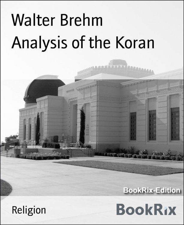 Produktbild: Analysis of the Koran