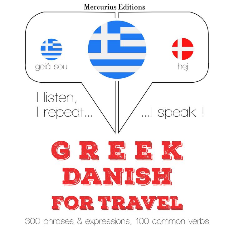 Produktbild: Travel words and phrases in Danish