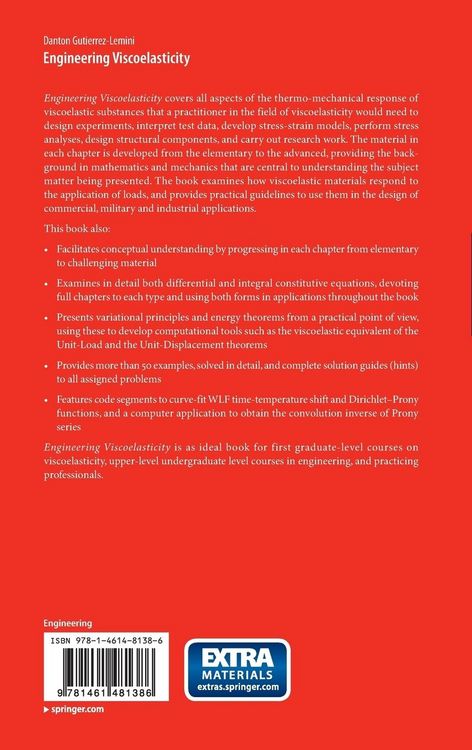 Produktbild: Engineering Viscoelasticity