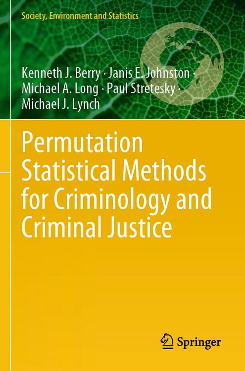 Produktbild: Permutation Statistical Methods for Criminology and Criminal Justice
