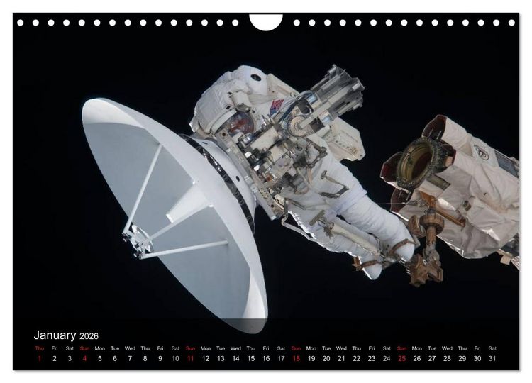 Produktbild: Space and Universe (Wall Calendar 2026 DIN A4 landscape), CALVENDO 12 Month Wall Calendar