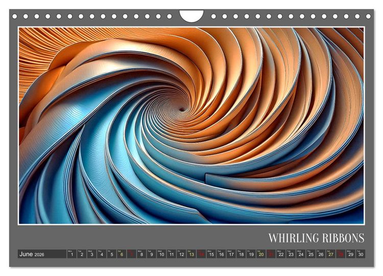 Produktbild: Fantasy in shape and color (Wall Calendar 2026 DIN A4 landscape), CALVENDO 12 Month Wall Calendar
