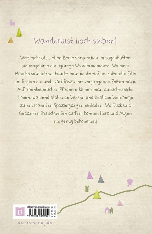Produktbild: Siebengebirge. Wandern f&uuml;r die Seele