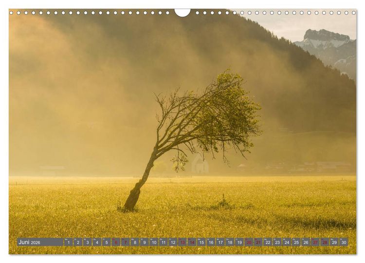 Produktbild: Sch&ouml;ne Wanderungen um Oberstdorf (Wandkalender 2026 DIN A3 quer), CALVENDO Monatskalender