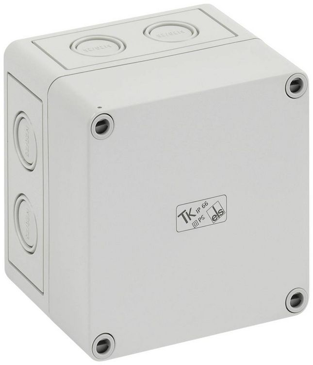 Produktbild: Spelsberg TK PS 1111-9-m Installations-Geh&auml;use 110 x 110 x 90 Polystyrol (EPS) Lichtgrau (RAL 7035) 1 St.
