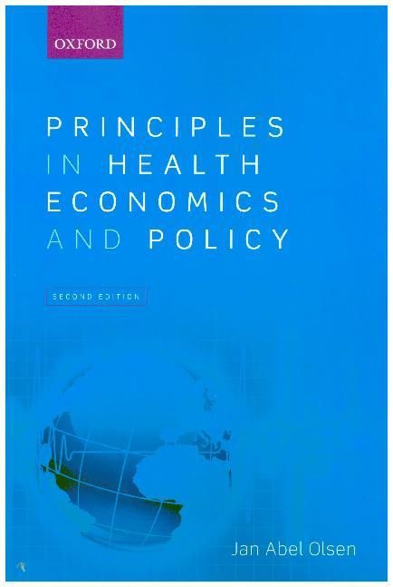 Produktbild: Principles in Health Economics and Policy