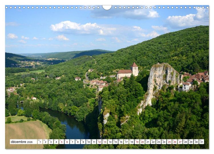 Produktbild: Collection Terre LOT (Calendrier mural 2026 DIN A3 vertical), CALVENDO calendrier mensuel